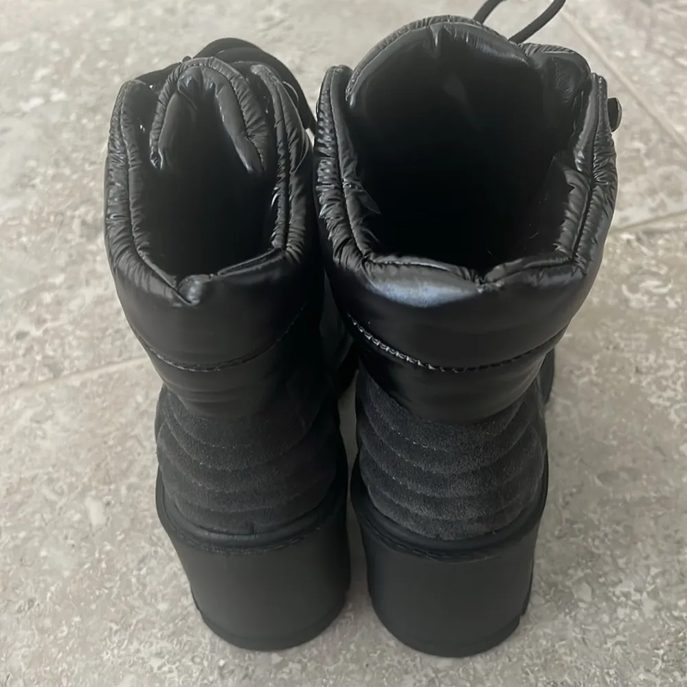 Marc Fisher LTD Velima Mixed Media Bootie in Dark Grey, Size 7.5 NEW - Image 9