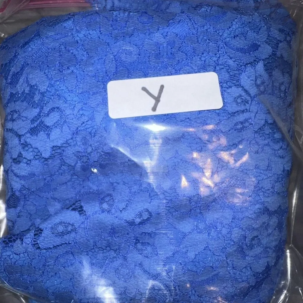 Joie Womens Size XS Damasia Dress Marais Blue Cobalt Lace Fit & Flare Sleeveless - Image 10