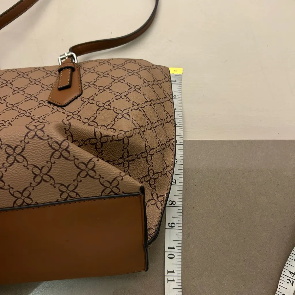 Nine West Brown Monogram Tote-NEW!! - Image 5