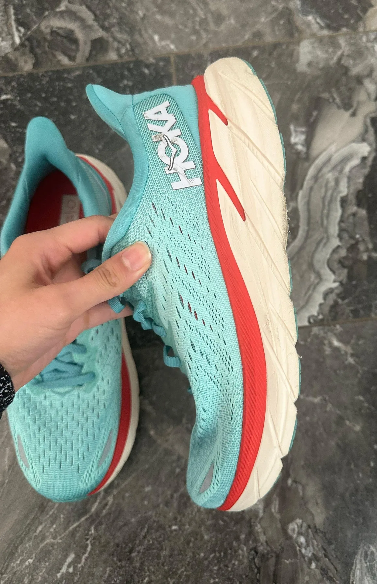 Size 9.5 -  One One Clifton 8 Aquarelle W - Image 7