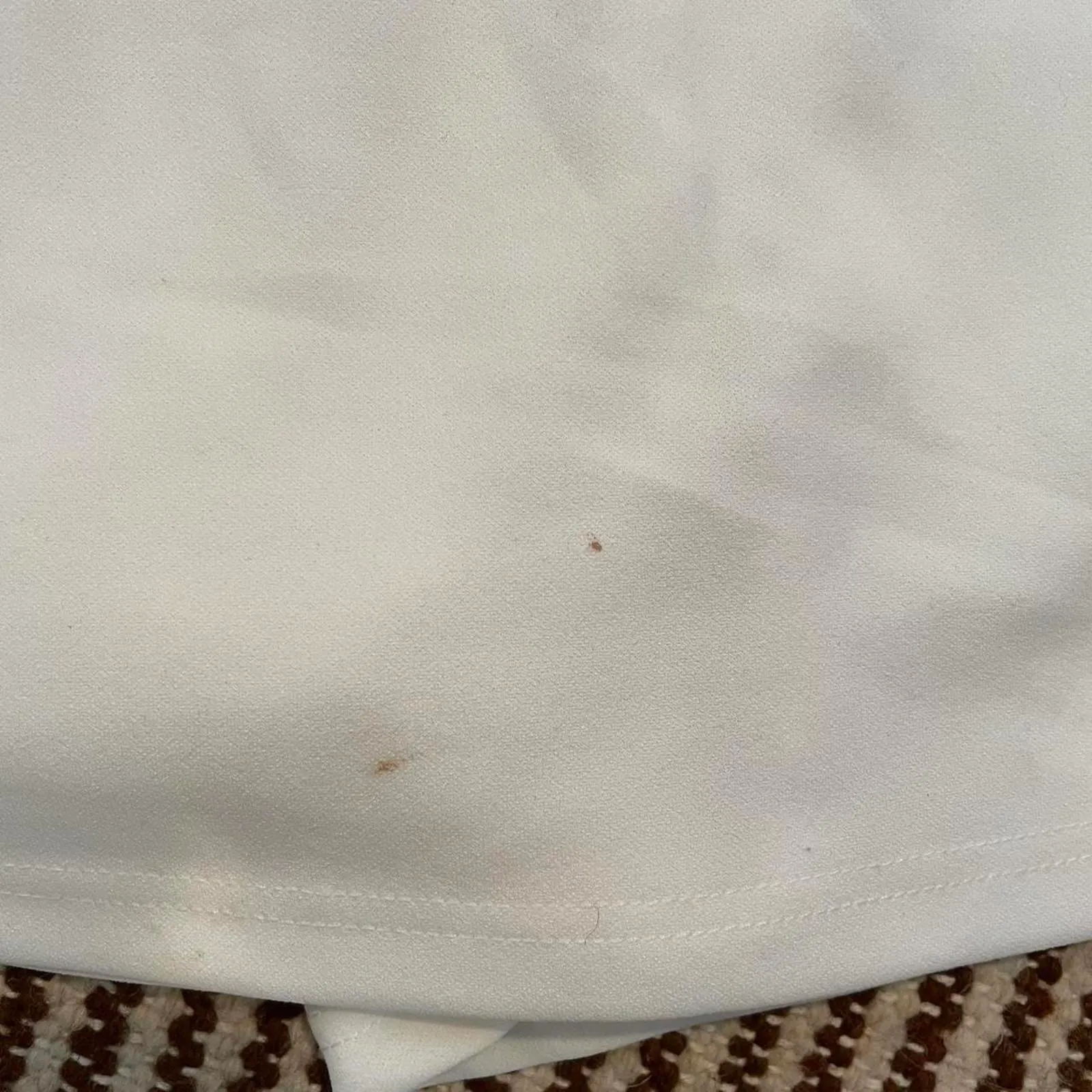 Lulus Admiring Cutie White Square Neck Cutout Twist-Back Romper size medium - Image 5