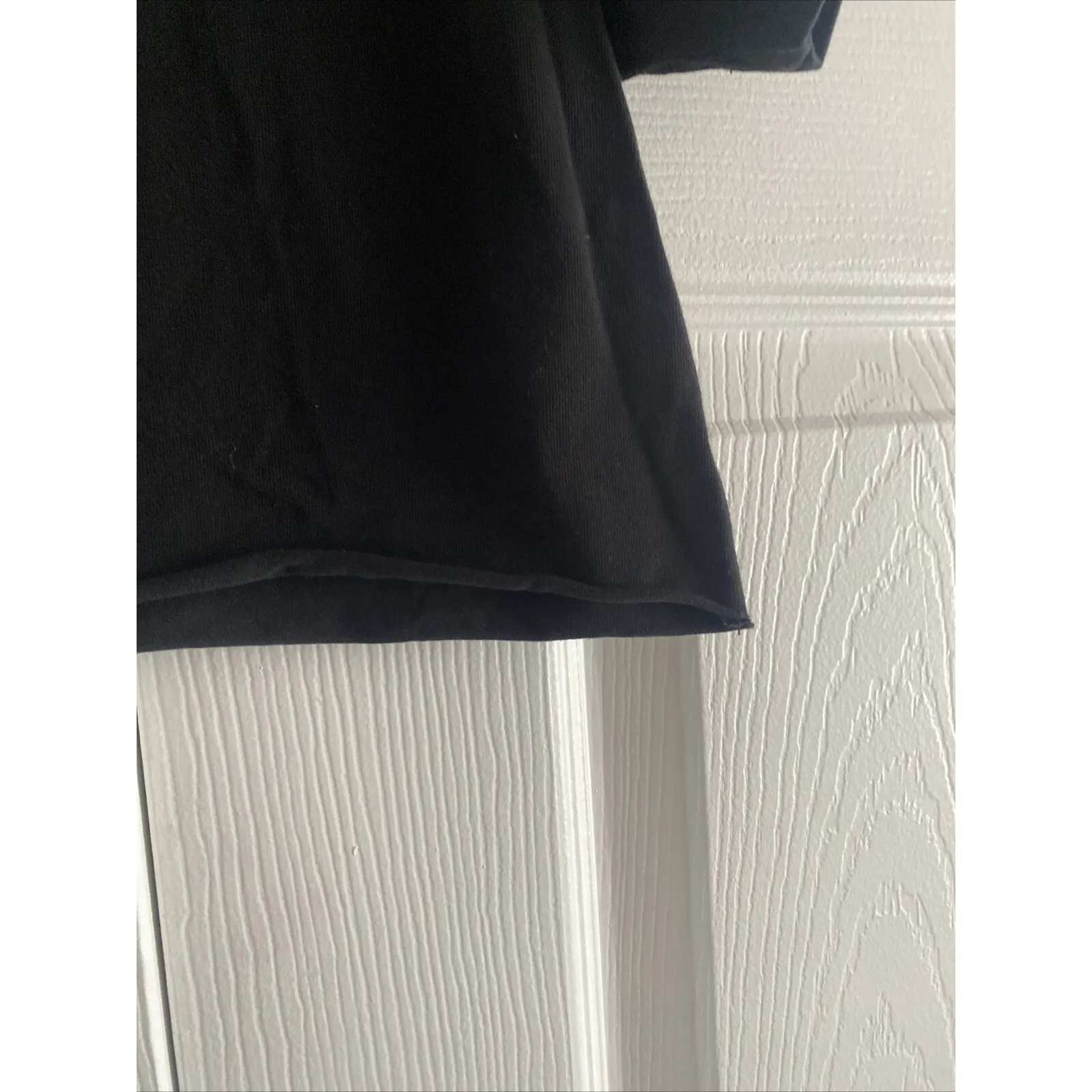 Alphalete Womens XS Black Spell Out Crop Top Tee Gym Workout Short Sleeve - Image 6