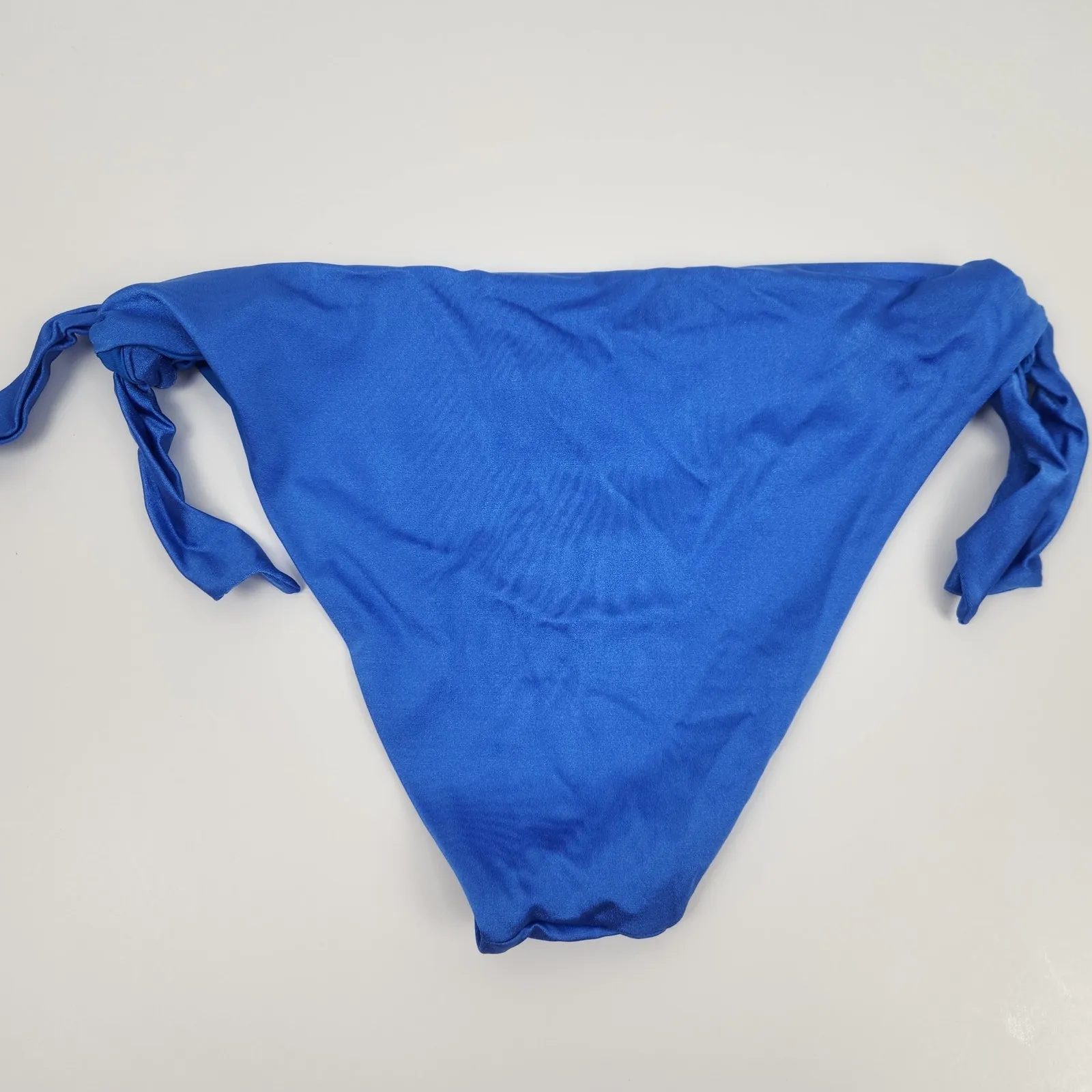 Agua Bendita Mila Bikini Bottom in Aine Blue Size 2XL NWT - Image 4