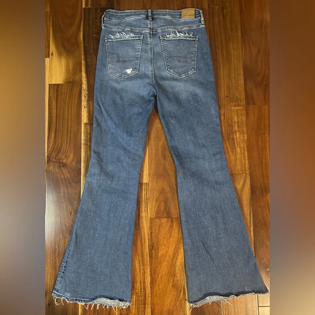 American Eagle Super Hi-rise Flare Jeans - Image 8