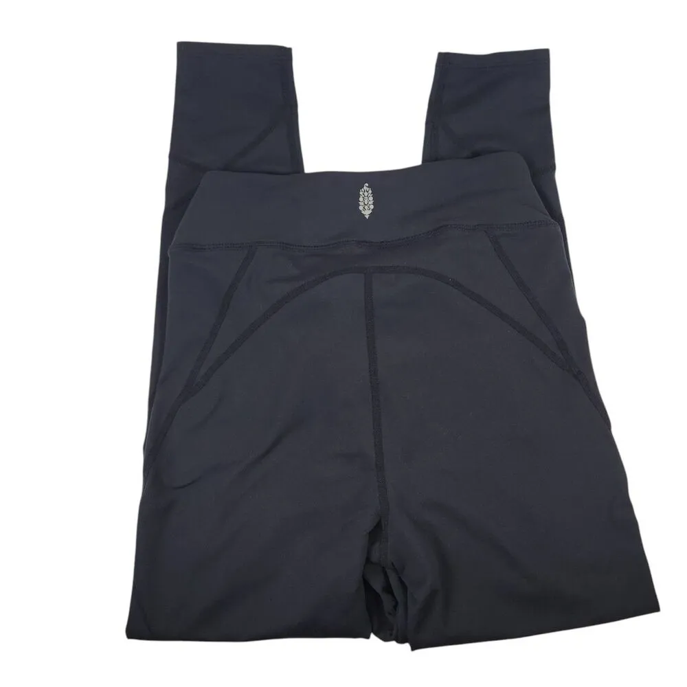 Free People Movement High Bar Leggings Yoga High Rise Black Size Small - Image 4