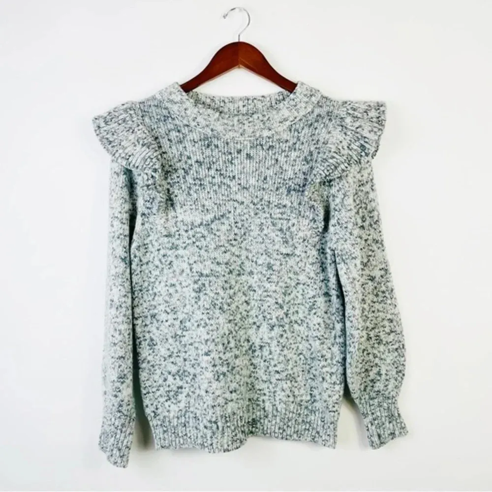 Universal‎ Thread Flutter Long Sleeve Mock Neck Sweater Size Small - Image 5