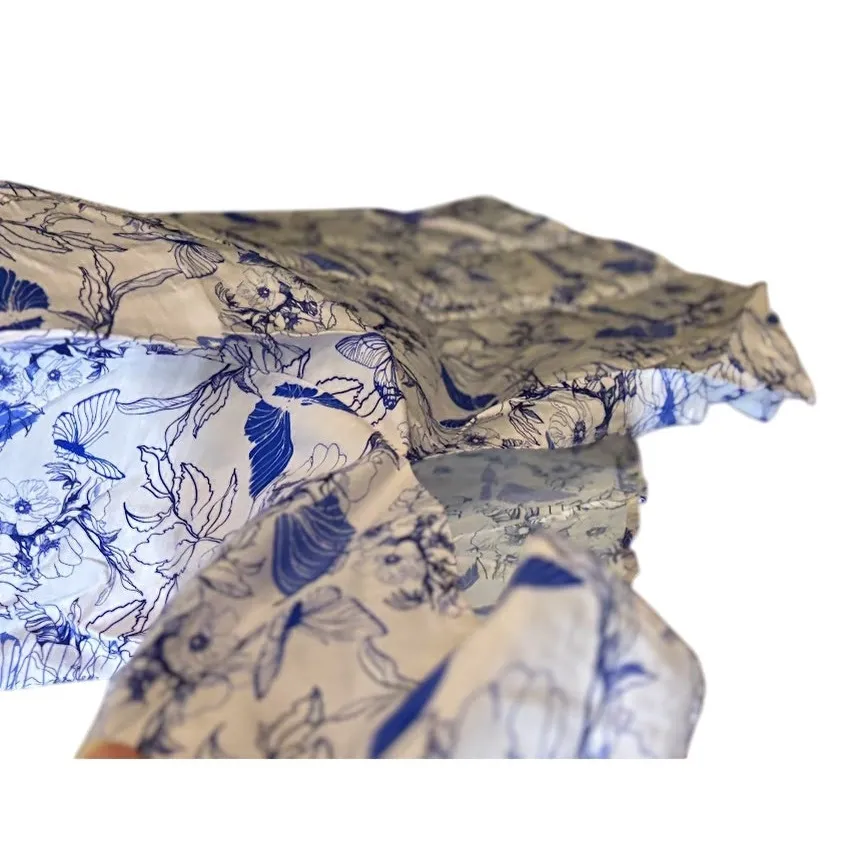 Stitchdrop Cobalt Blue Floral Maxi Dress - Image 6