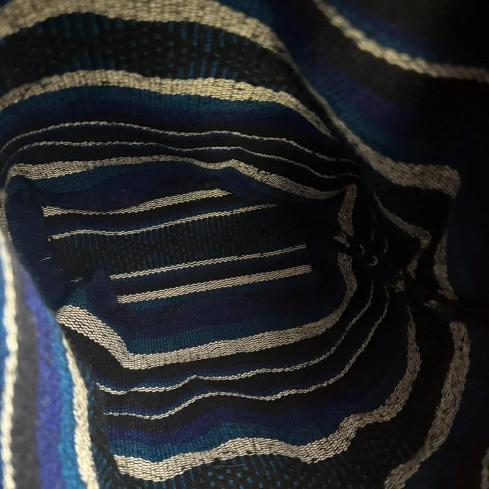 Pinzon Artisans Backpack Blue Black White - Image 7