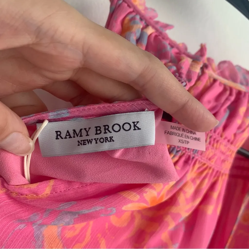 Ramy Brook Harlie Paisley Halter Neck Tank Top NWT Size XS - Image 7