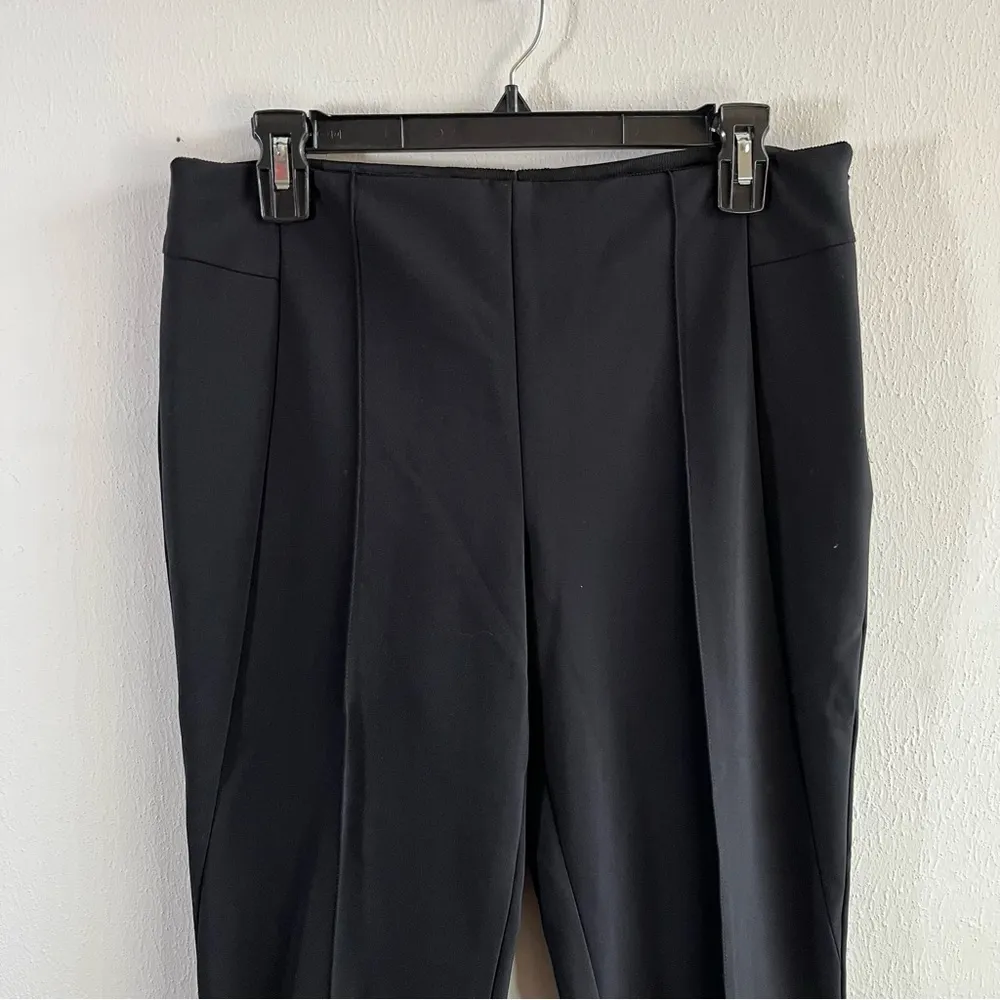 Escada Tuska Black Stretch Slim Pants Sz 38 (US 8) EUC Professional Seams Taper - Image 4