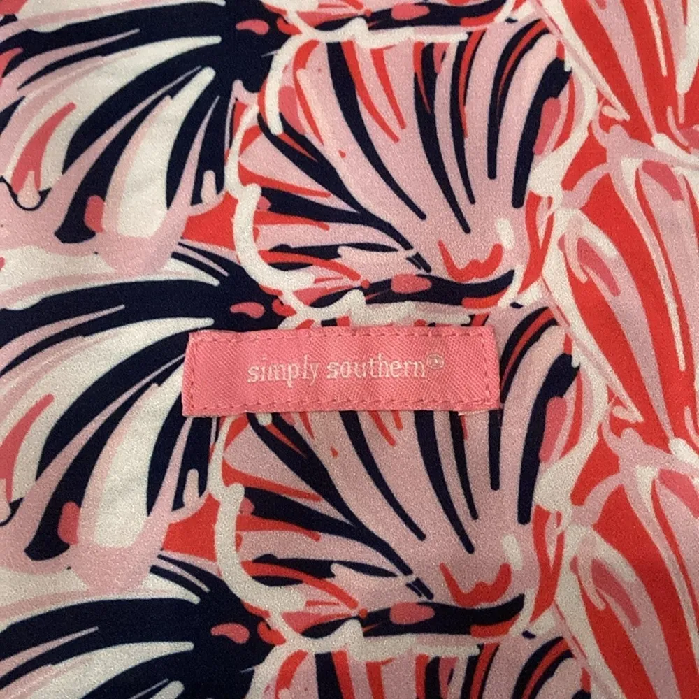 Simply Southern Scallop Seashell Drape Blouse - Image 10