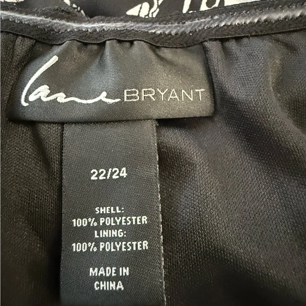 Lane Bryant Printed Maxi Dress Size 22/24 - Image 4