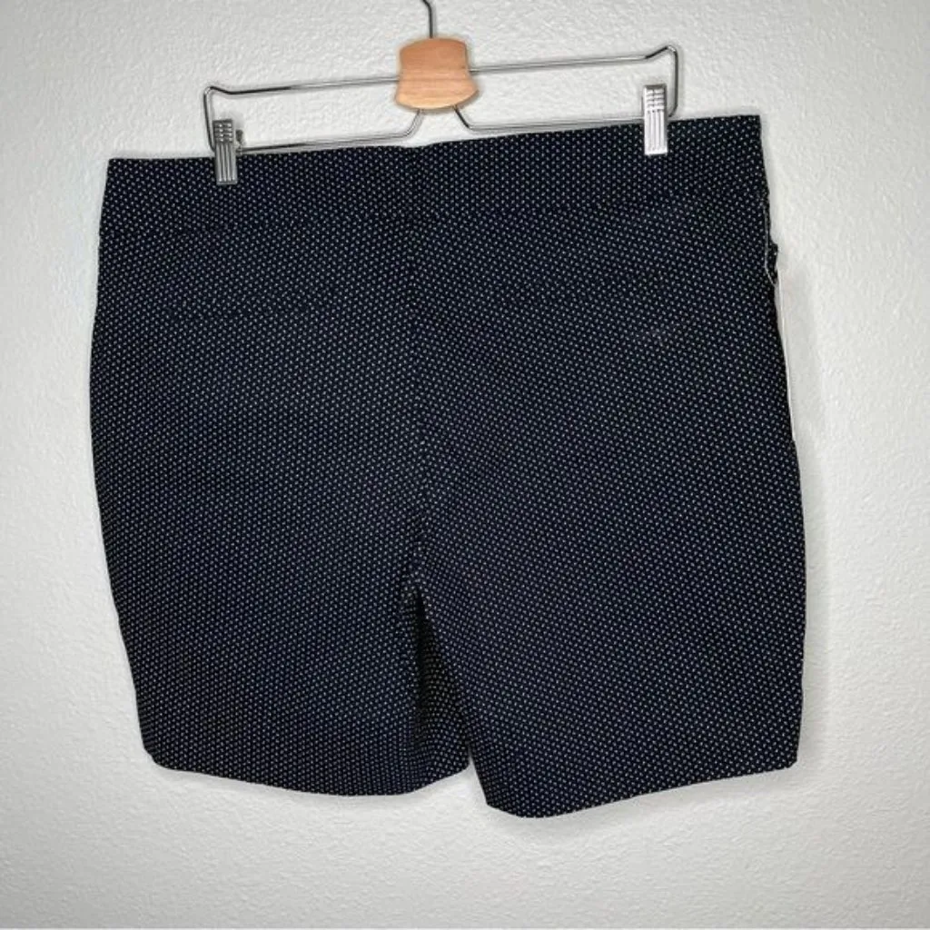 Hilary Radley navy geometric 9” chino Golf Dress shorts size XXL - Image 9