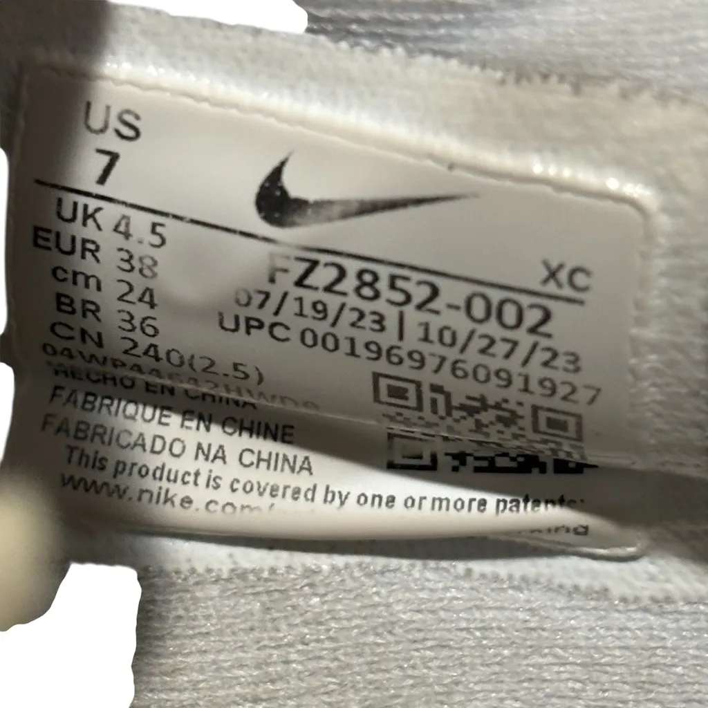 Nike Air Zoom G.T. Cut Academy basketball Gray Purple Athletic Sneakers Size 7 - Image 6