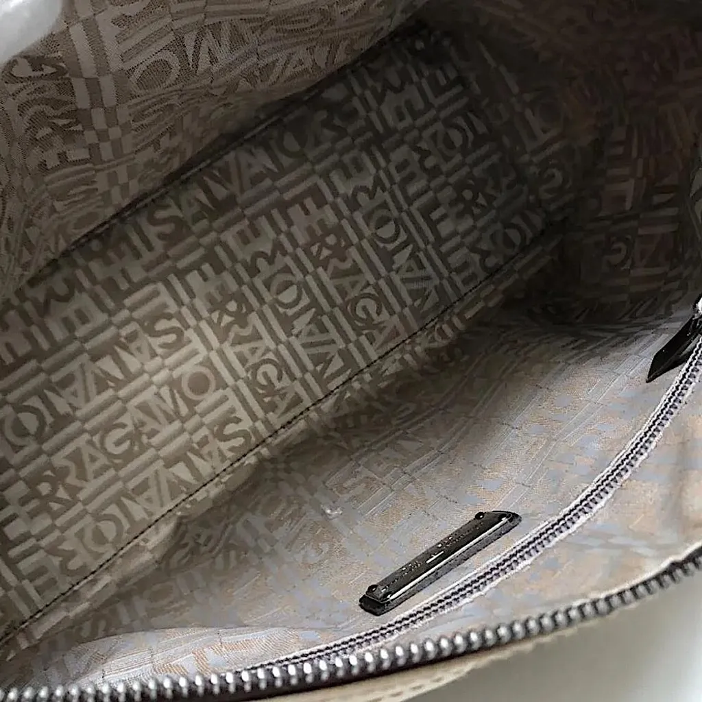 SALVATORE FERRAGAMO Leopard Jungle Print Crossbody Shoulder Boston Bag NWOT - Image 7