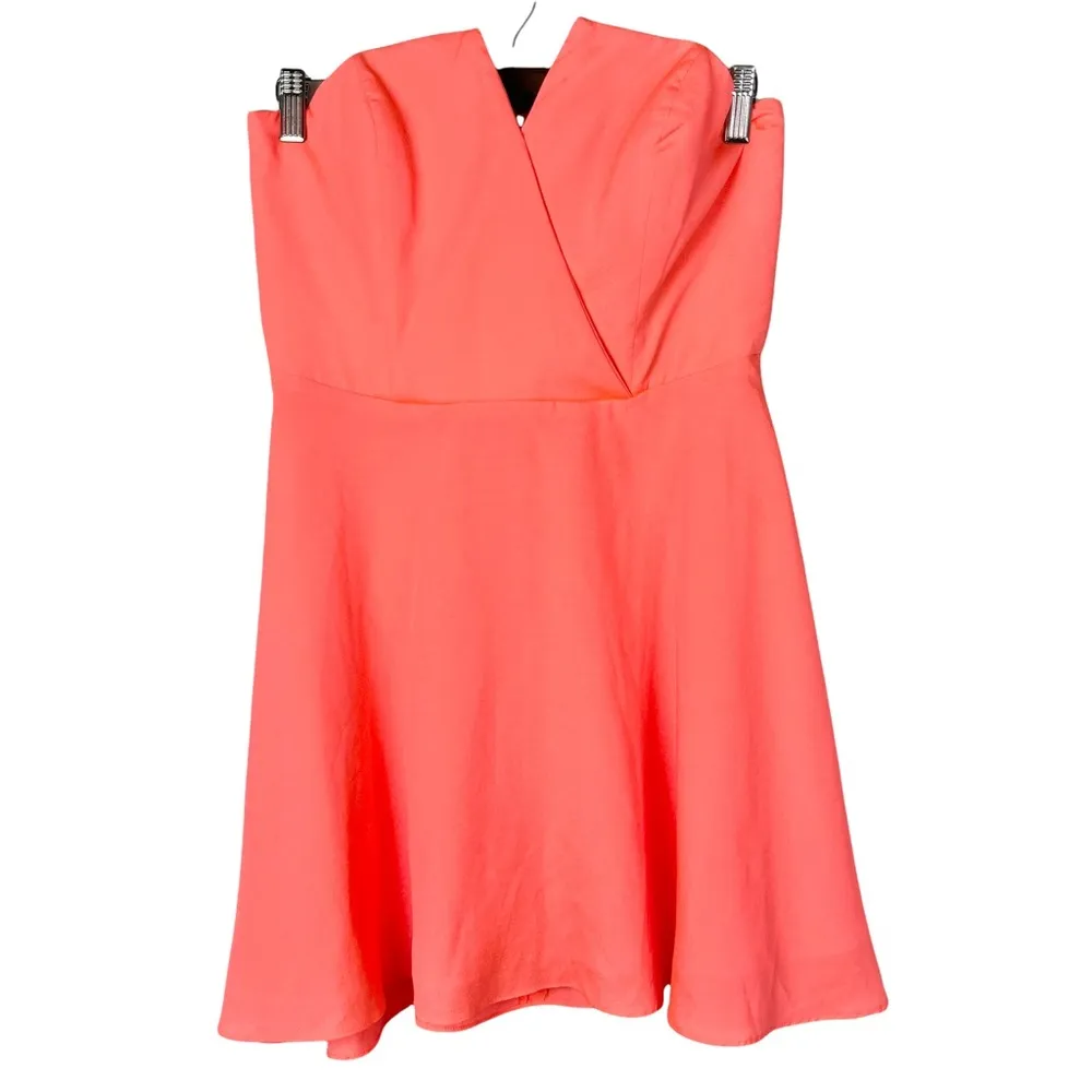 NEW REVOLVE Naven Bombshell Coral Circle Mini Dress 6 - Image 12