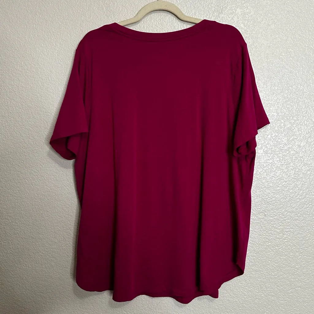 Ava & Viv BUNDLE (4) Plus Size Comfy Stretchy Short Sleeves Tee - Image 7