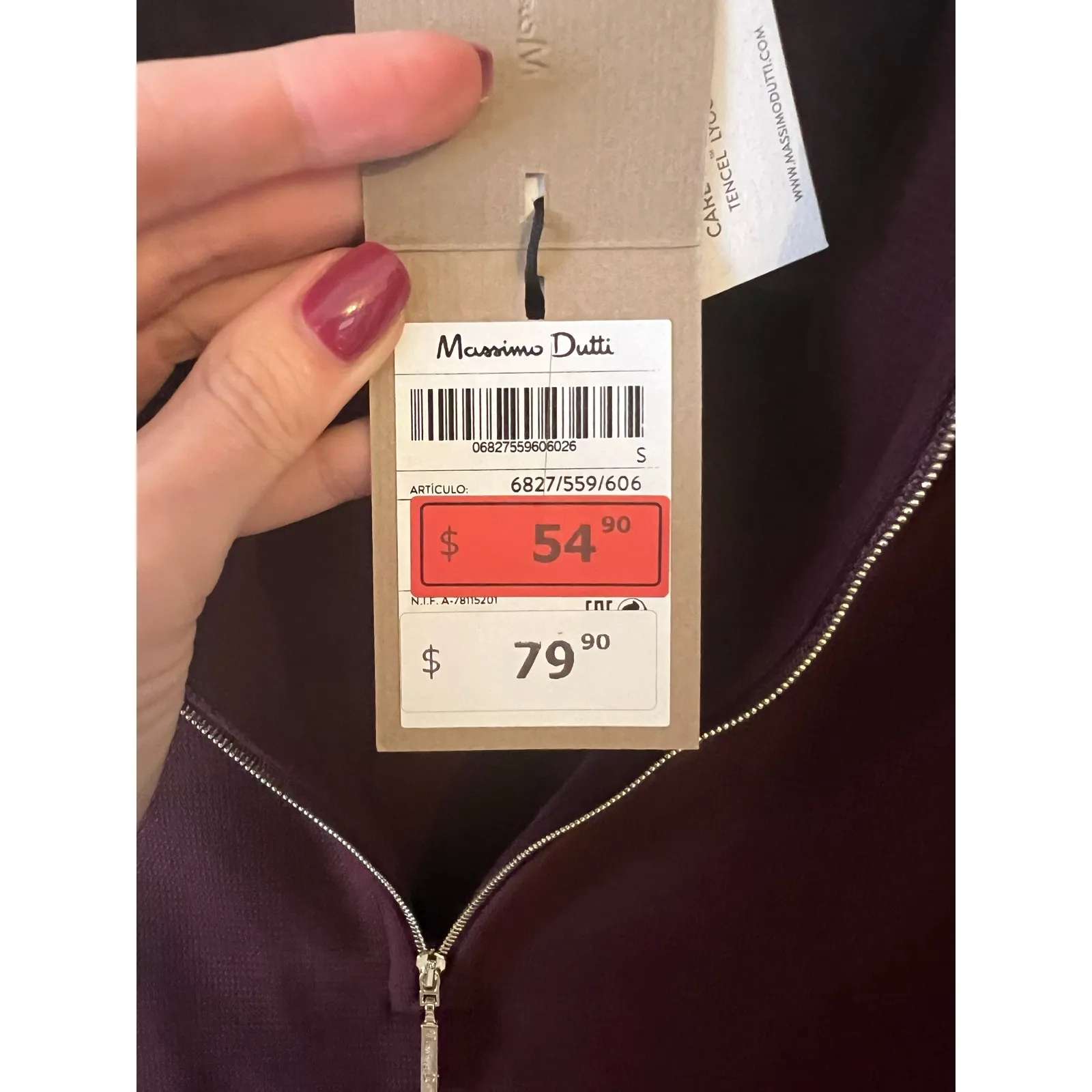 Massimo Dutti Quarter-Zip Sweater - Image 5