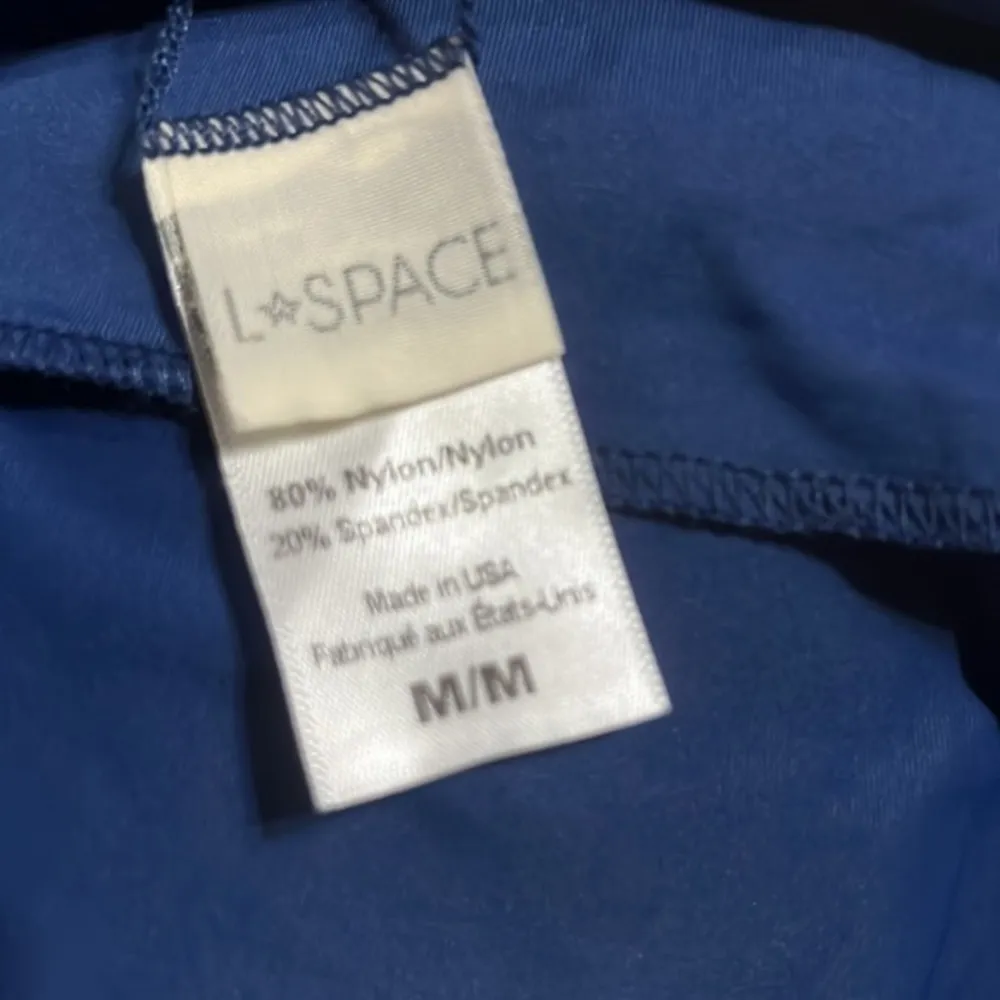 L*Space L Space Kim Tube Bikini Top Indigo Size Medium NWOT Style LSKMT20 - Image 6