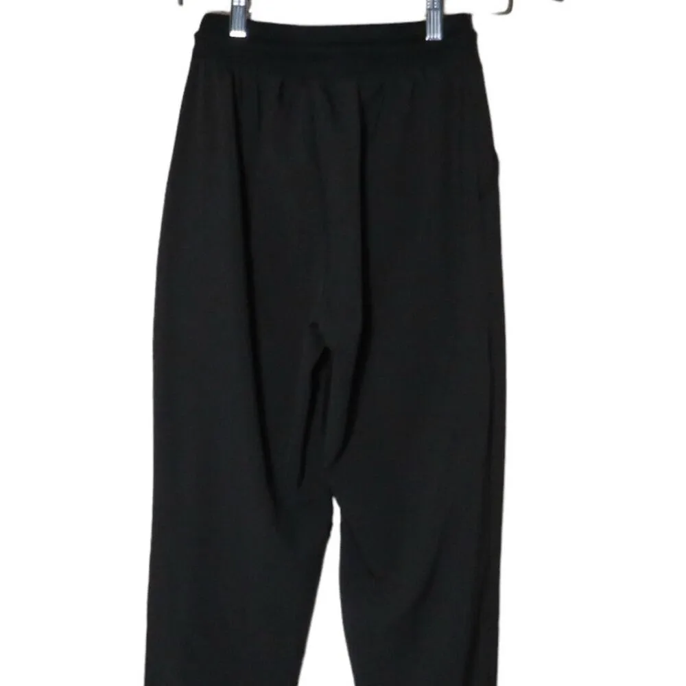 Wishful Thinking Joggers Pull On Comfy Lounge Pants Womens S Black - Image 4
