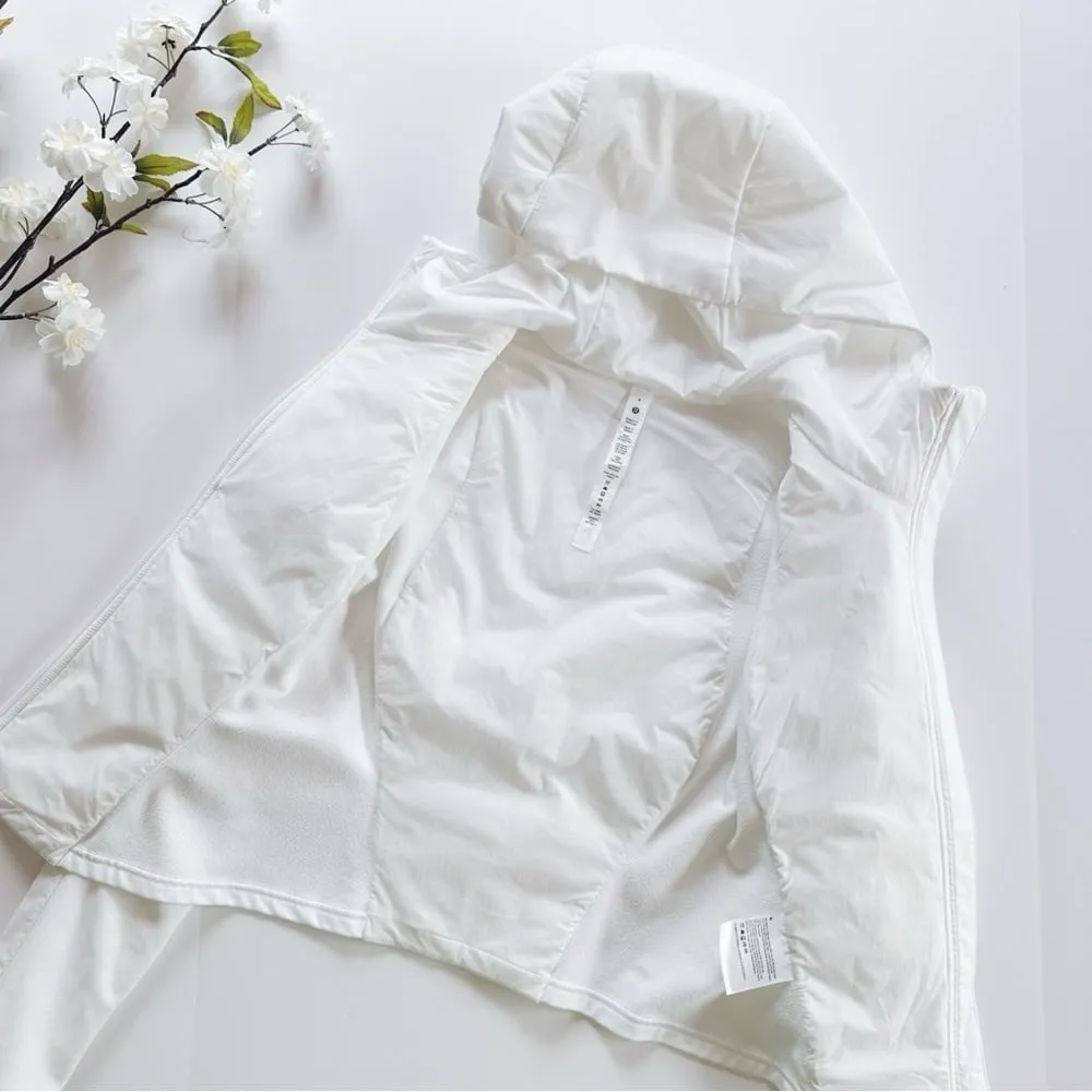 Lululemon NEW  Push Your Pace Jacket White - Image 5