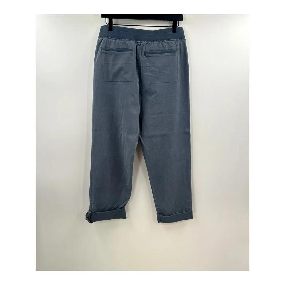 Soft Surroundings Blue Mirage Pull On Medina Pants Size Medium - Image 9