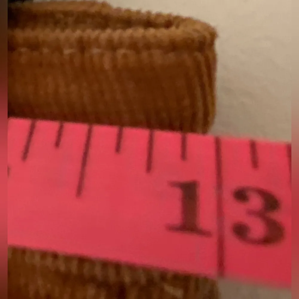 Rolla's East Coast High Rise Flare Orange Corduroy's Women's Sz 25 - Image 10