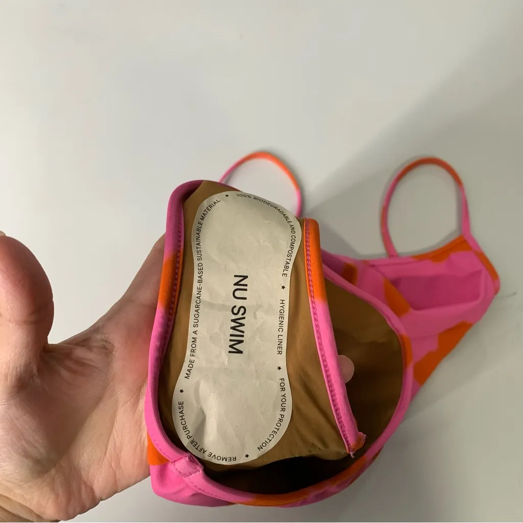 Nu Swim XS‎ NWOT Noodle Floral One Piece Swimsuit Pink Orange - Image 7