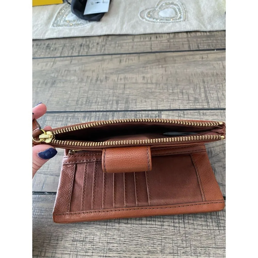 Fossil leather woman’s wallet - Image 6