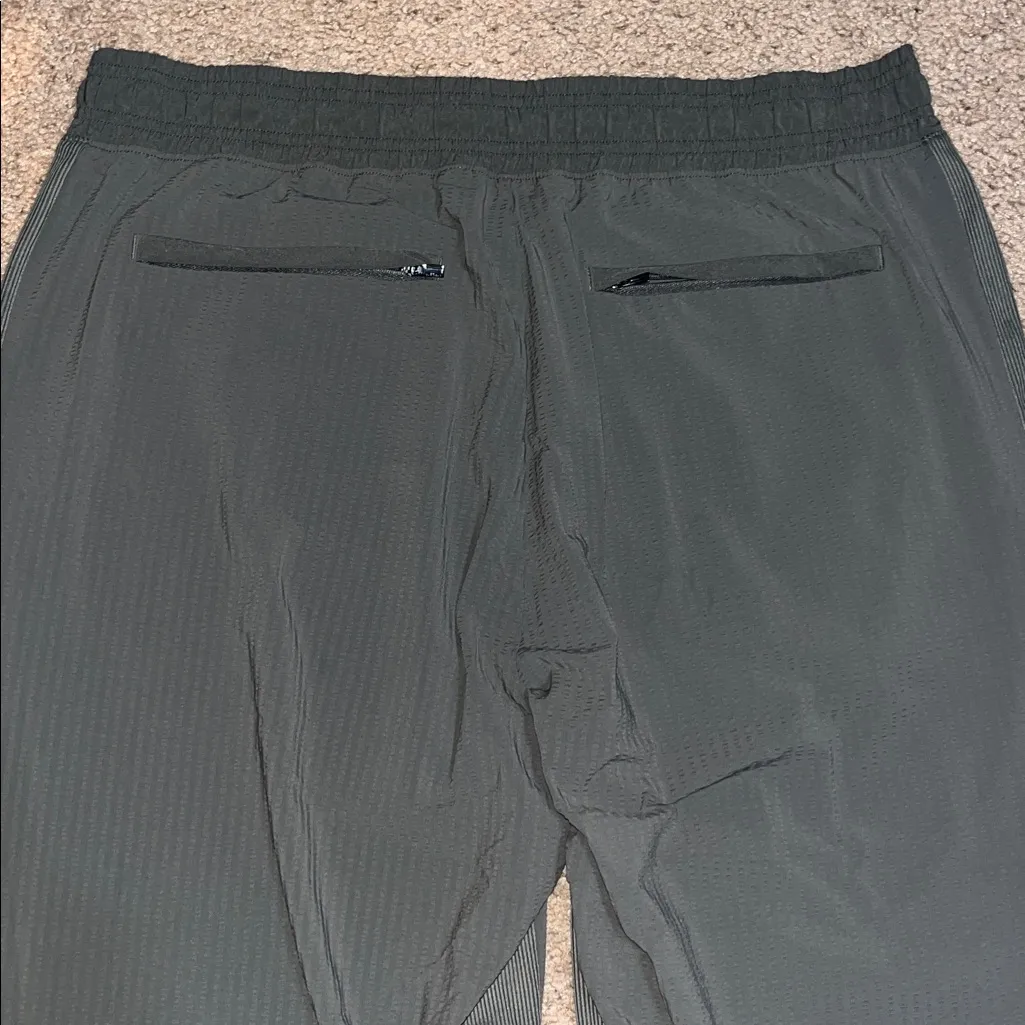 ATHLETA Textured Brooklyn Jogger Pant Mountain Olive Green 14 - Image 5