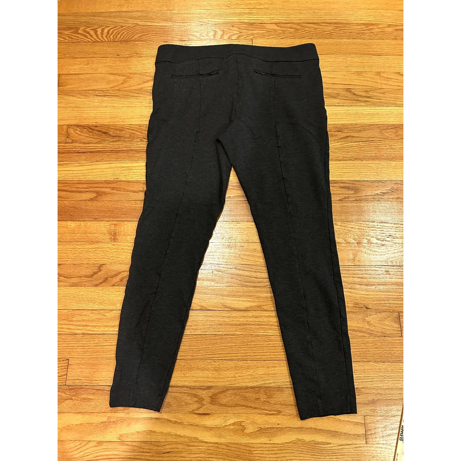 Loft 16 Tall Black Skinny Pant Unique Detail Business Casual Comfy Fit - Image 7