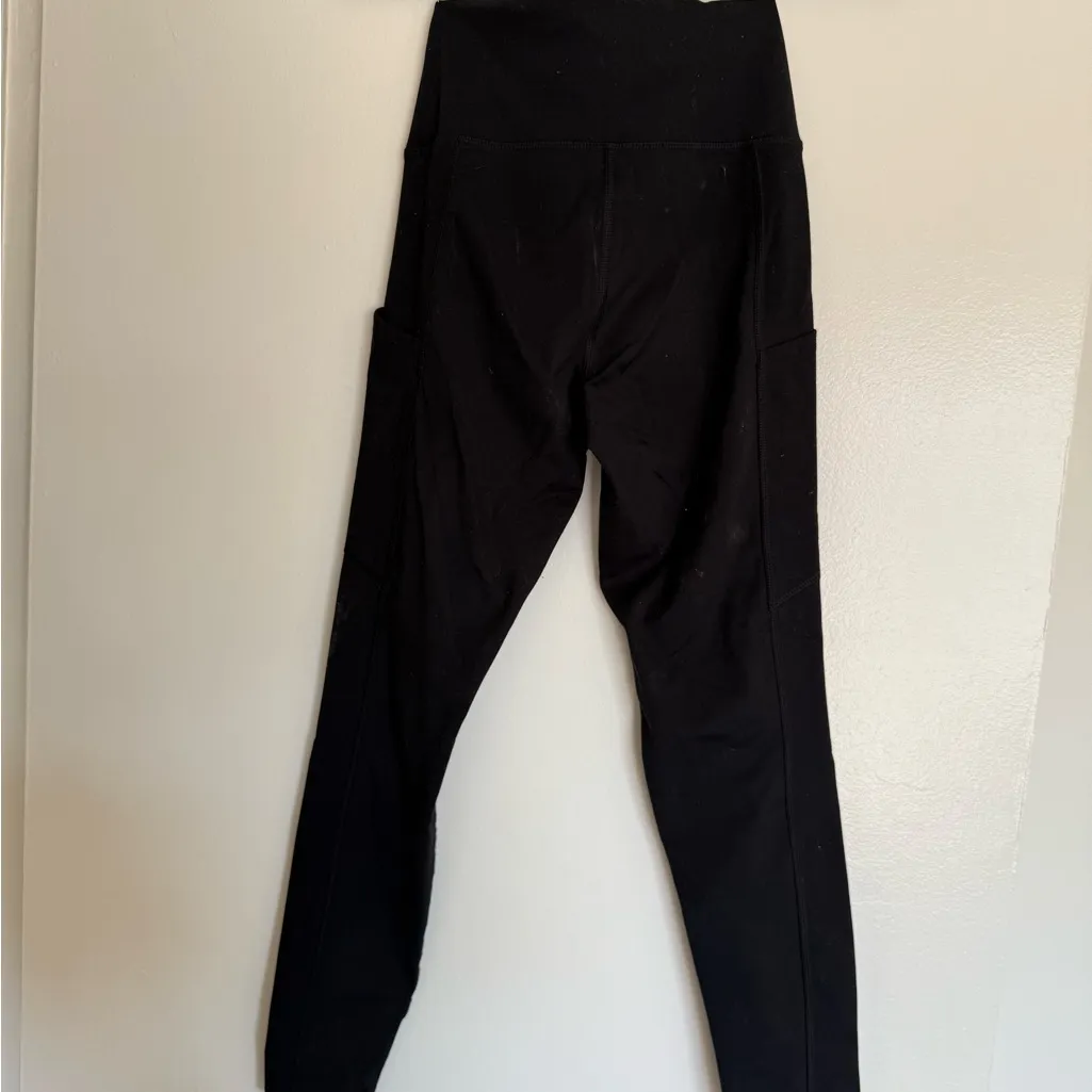 American Eagle Outfitters Black Pocket Leggings - Image 3