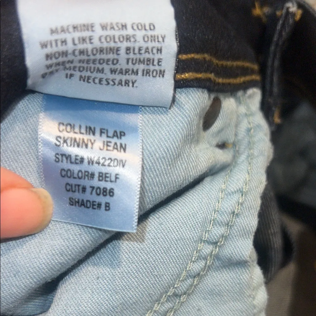 Hudson Women's Dark Blue Collin Mid-Rise Skinny Jean - Size 30 - Image 10