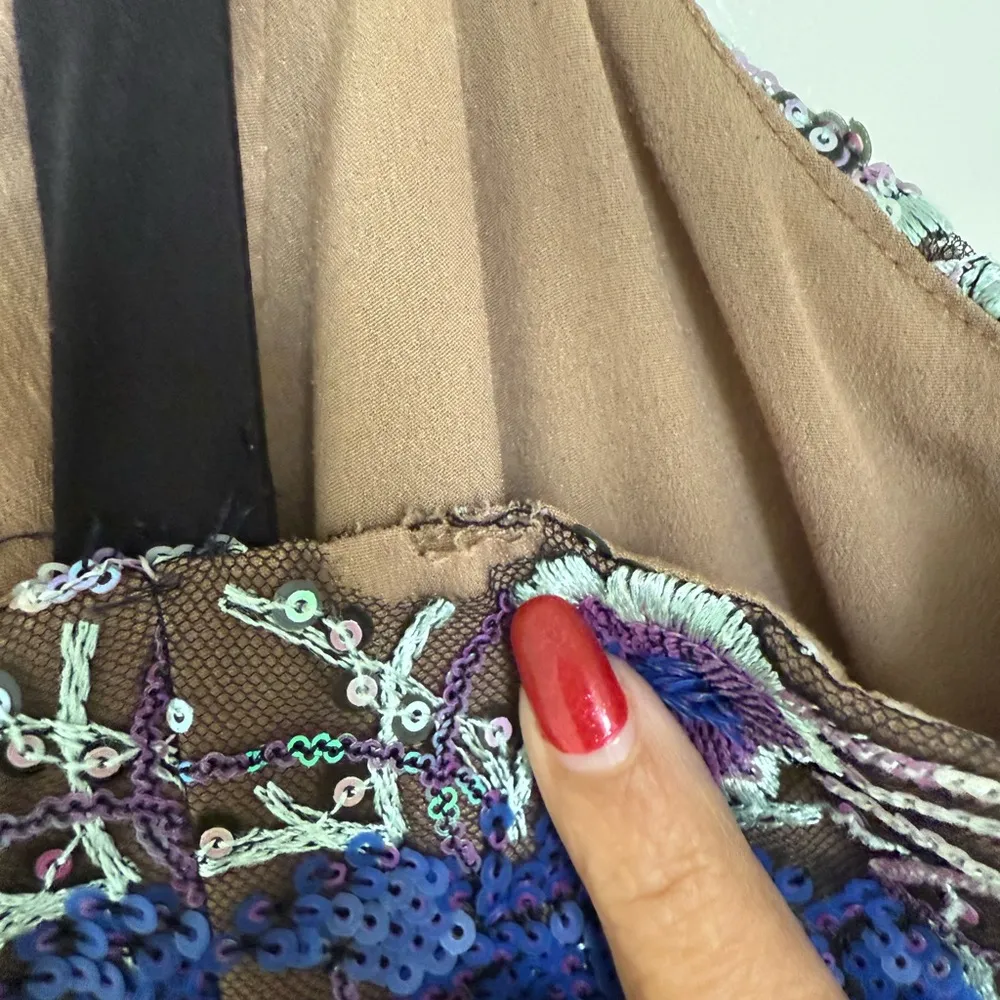 ELLIATT 
Paige Sequin Mesh Dress - Image 7