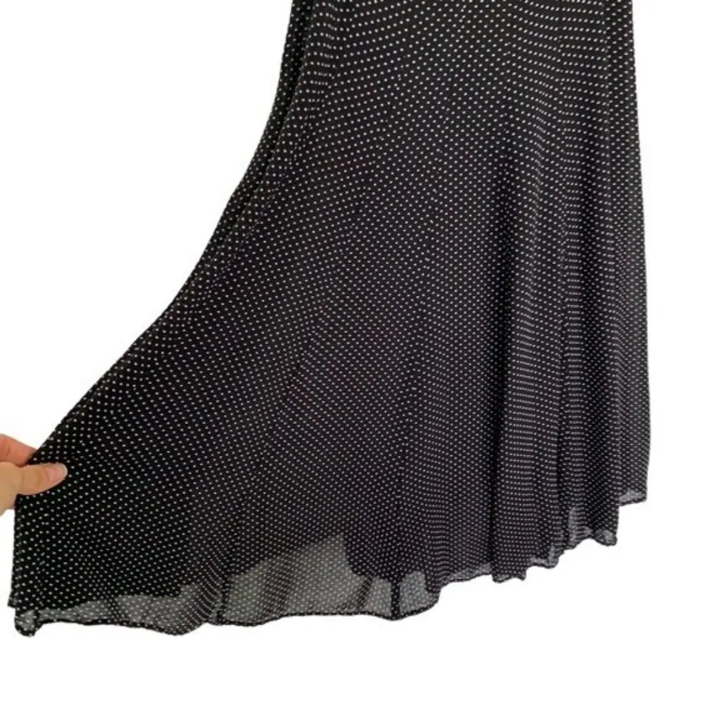 Anthropologie Maple Dress 0 Black Sleek Classic Minimalist Evening Wear - Image 4