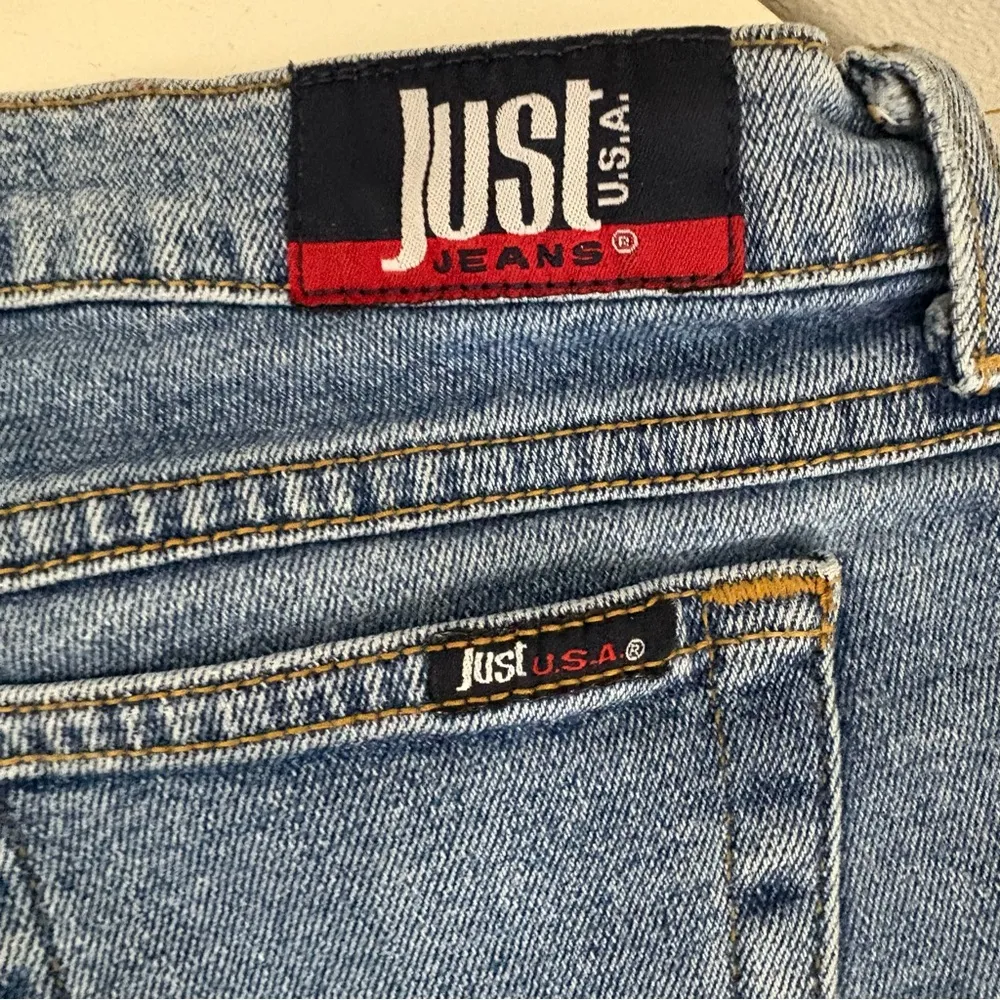 Just USA Blue Denim cropped Jeans - Image 8