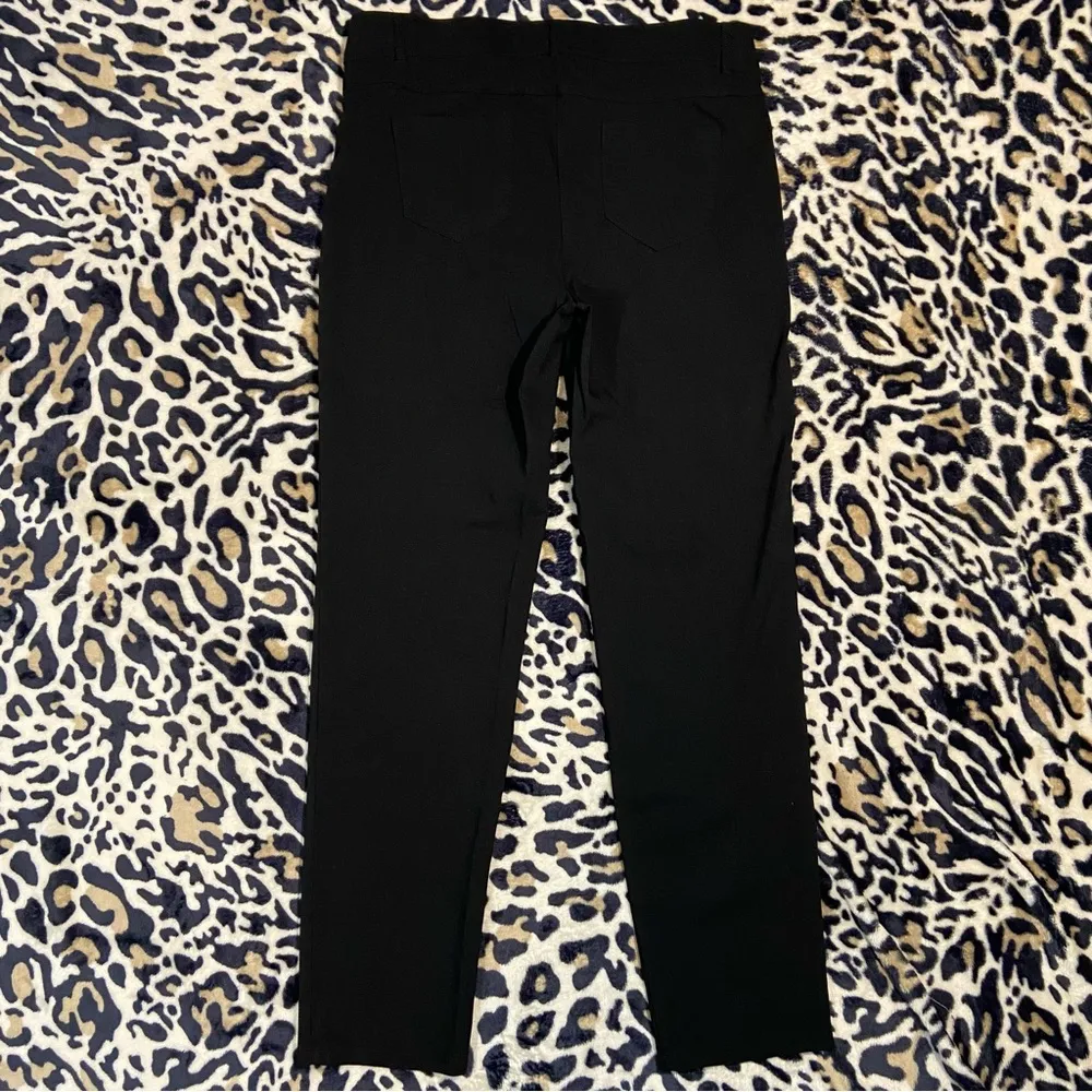 Stretchy casual pants Black Size L - Image 4