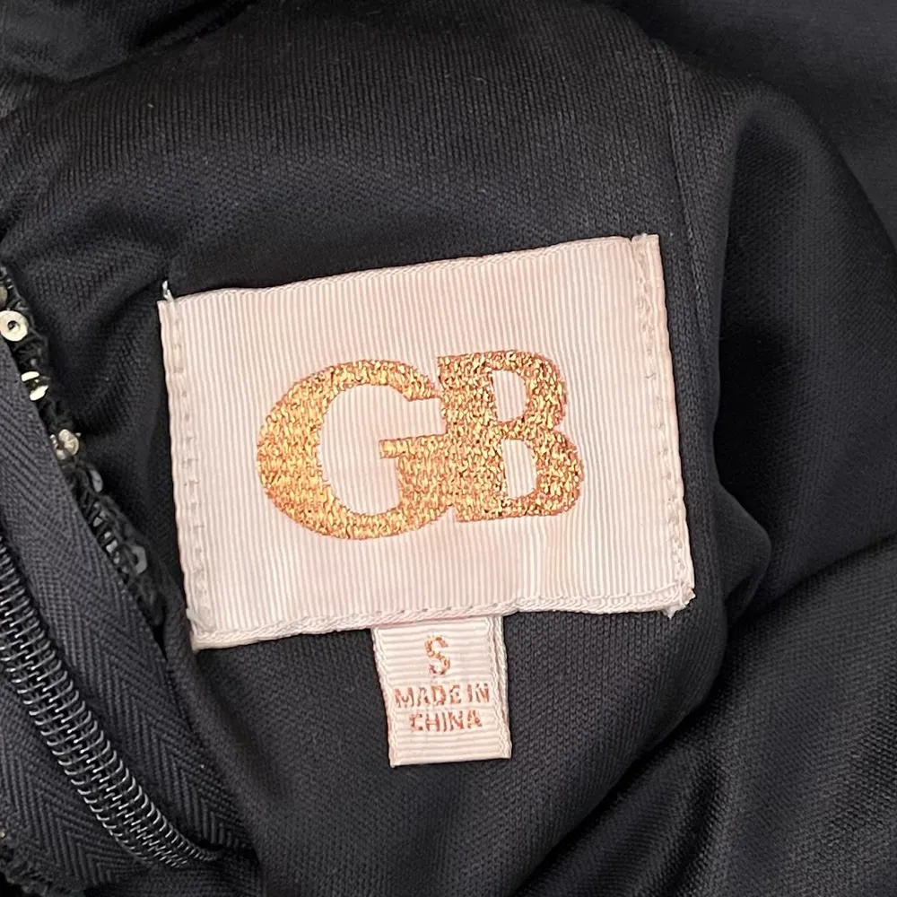 GB Gianni Bini Sequin Dress Black Gold NYE S Small - Image 6