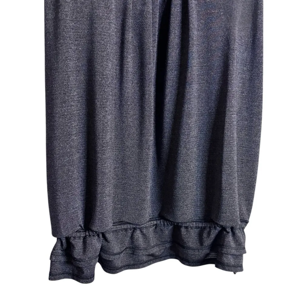 Women’s Lululemon gray black Run Back On Track tank top size 8 - Image 5