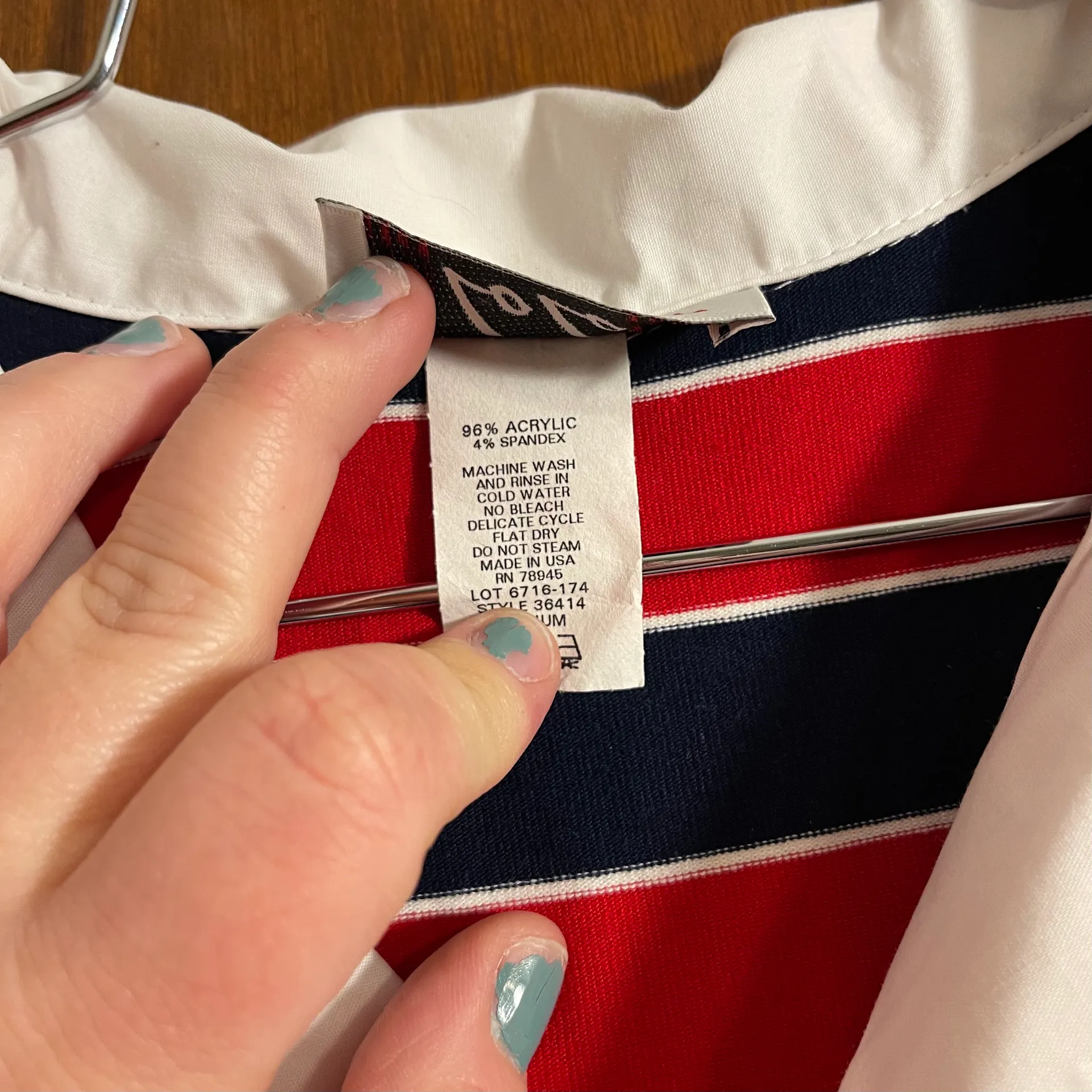 Budweiser Vintage Lolo 1980’s Woman's  Collared Striped Mini Dress - Image 6