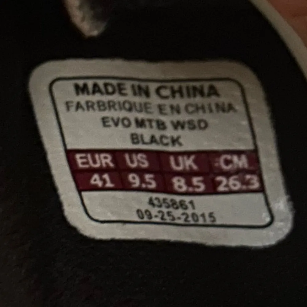 Bontrager EVO MTB WSD Inform Evoke Black Spinning/Cycling Shoes Size 9.5. - Image 7