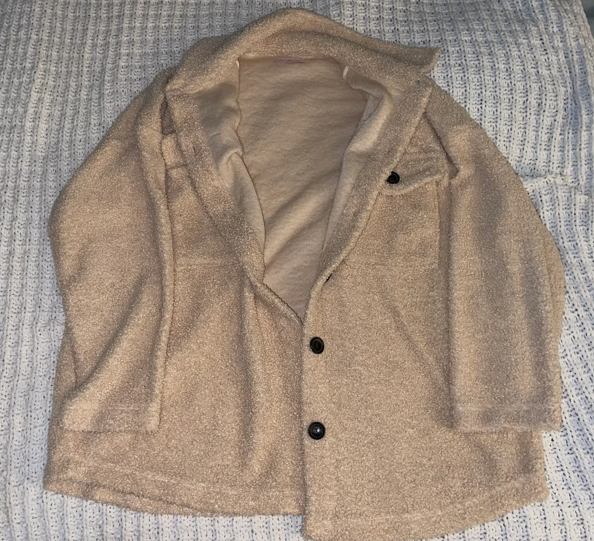 Teddy Jacket Tan - Image 7