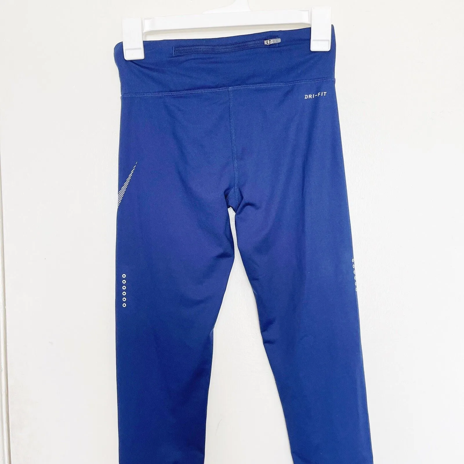 Nike Women's Pants Crop Sz XS Dri-FIT Essential Twist Running  Gym Sporty Active - Image 7