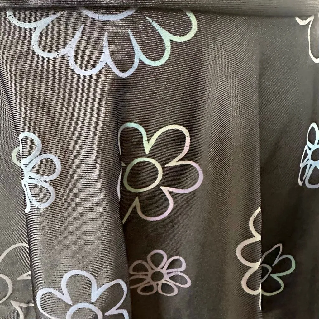 iHeartRaves Rainbow Reflective Daisy Mini Skirt - Size S - Image 5