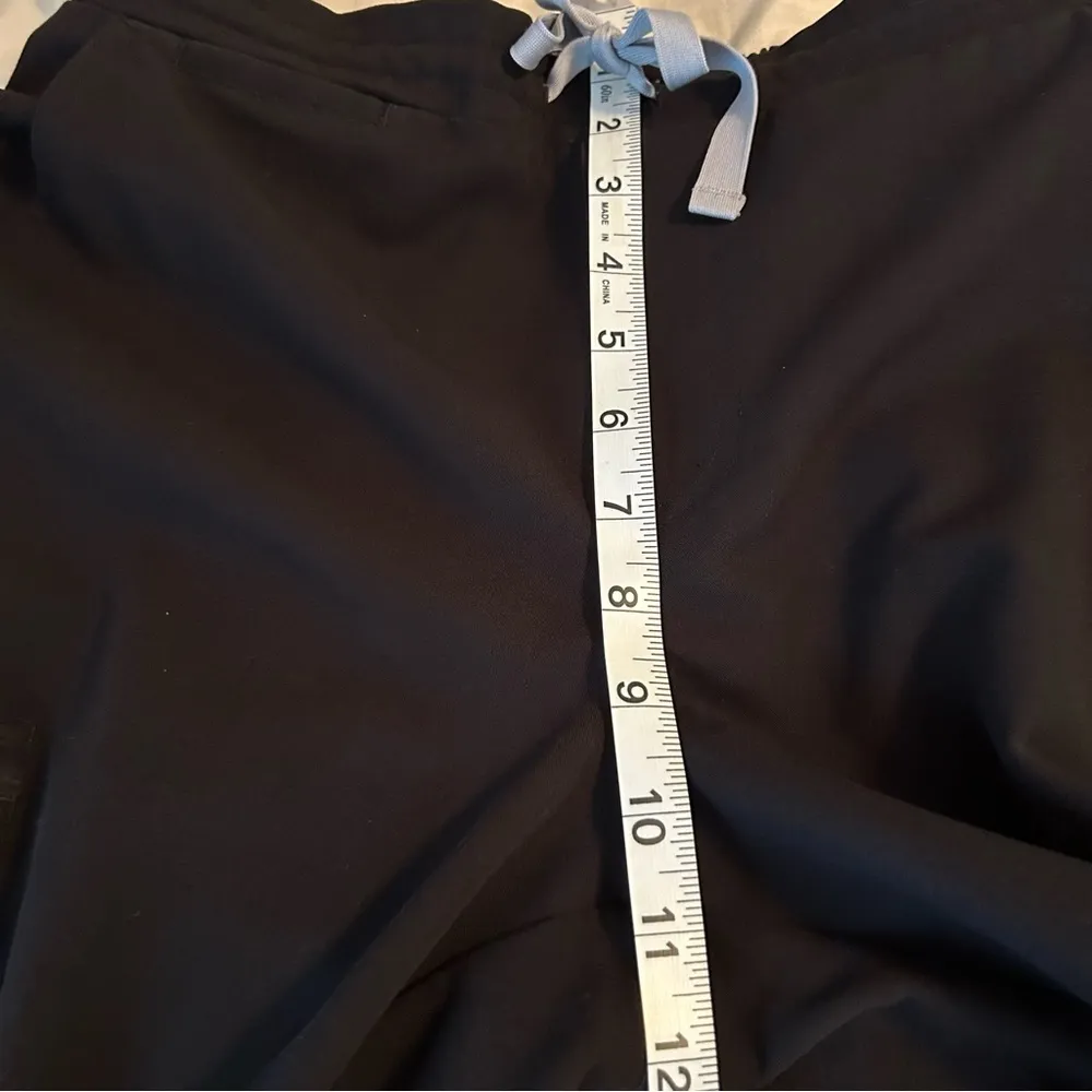 Figs Technical Collection Yola High Waisted Skinny Women's Size S/T Pants Black - Image 12