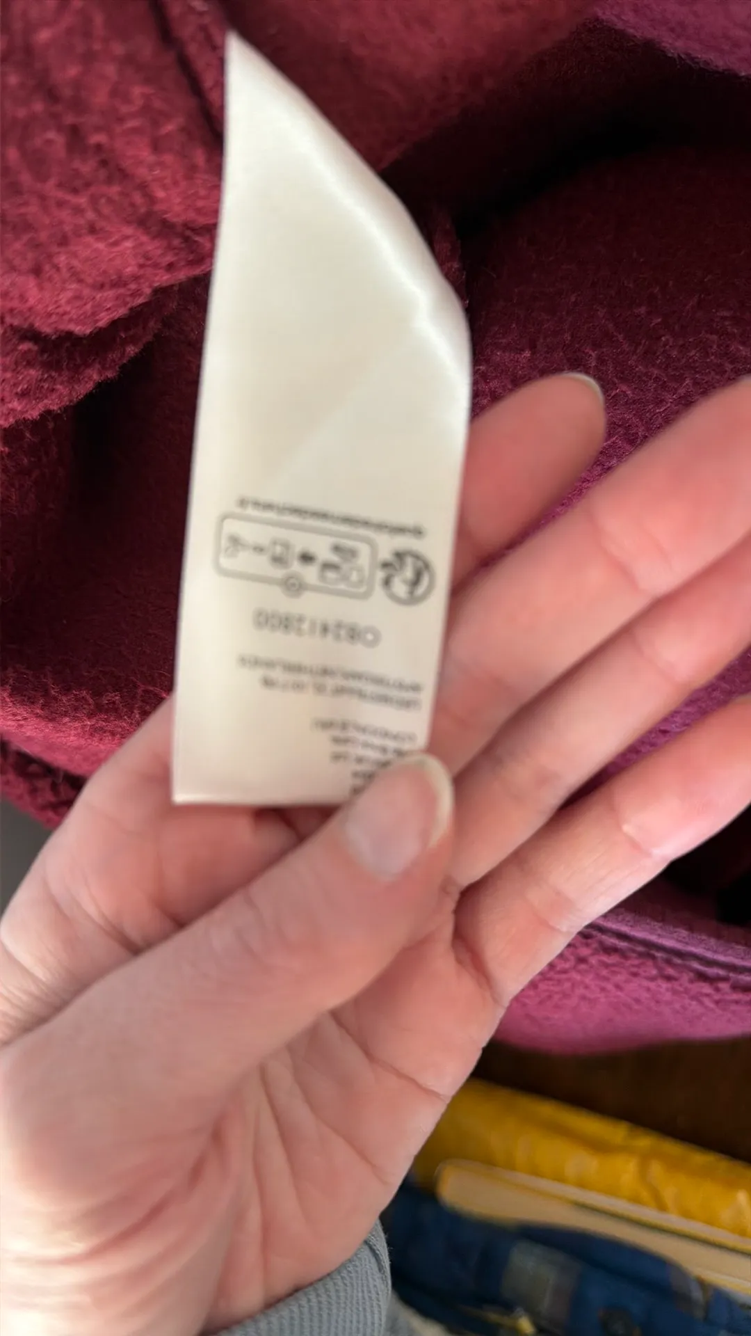 Free people red fleece pullover  - Image 6