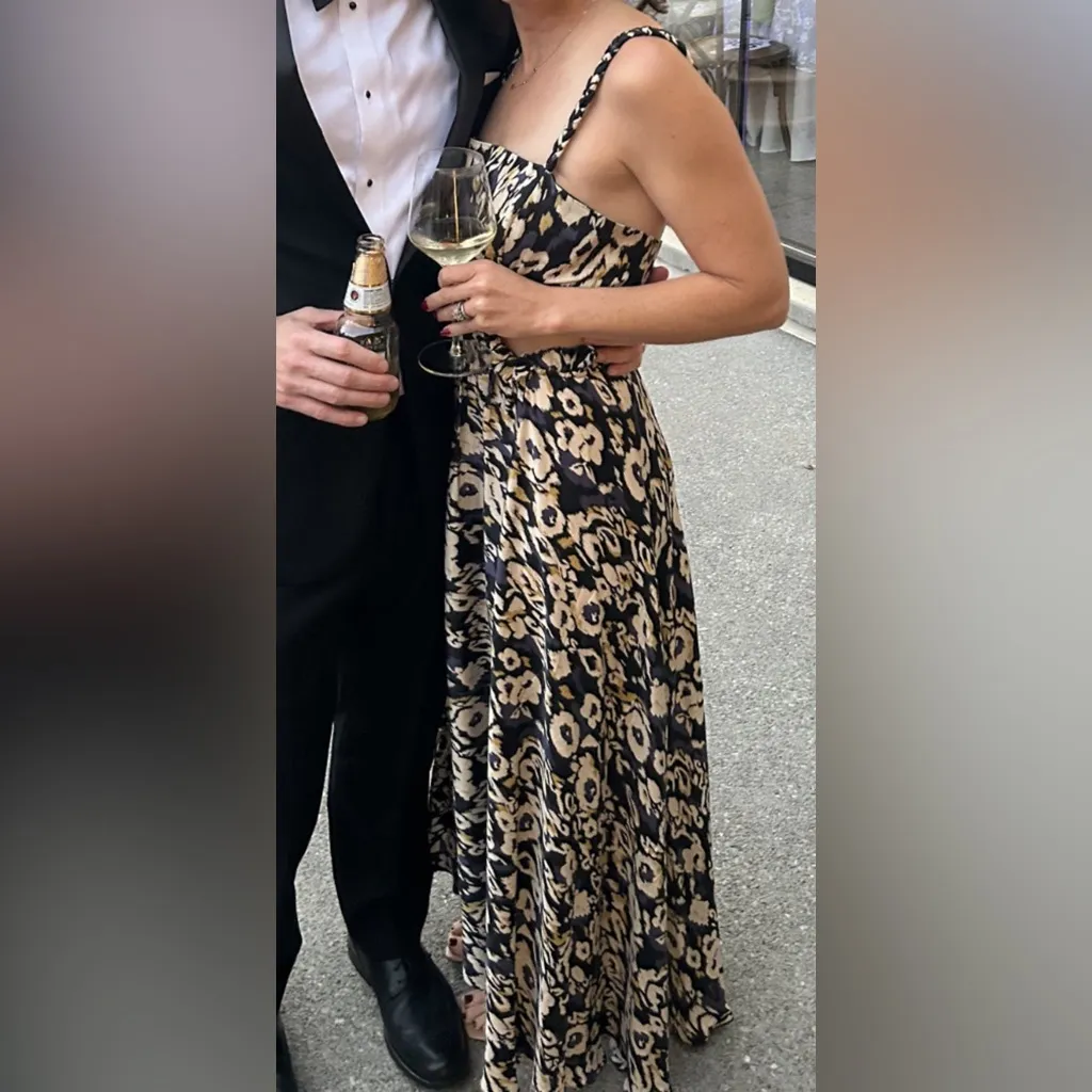 ESPECIA Katrina Squareneck Maxi‎ Dress (Anthropologie) XS - Image 5