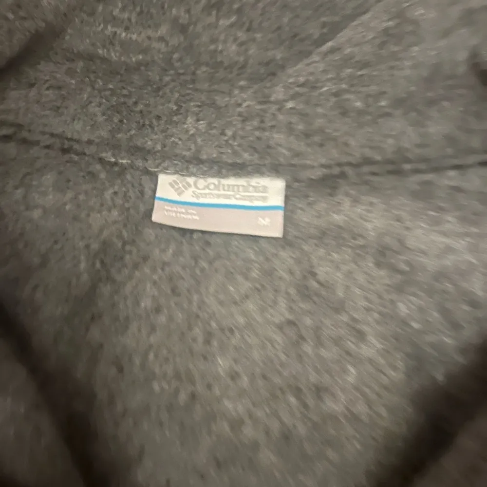 Womens gray Columbia fleece vest - Image 2