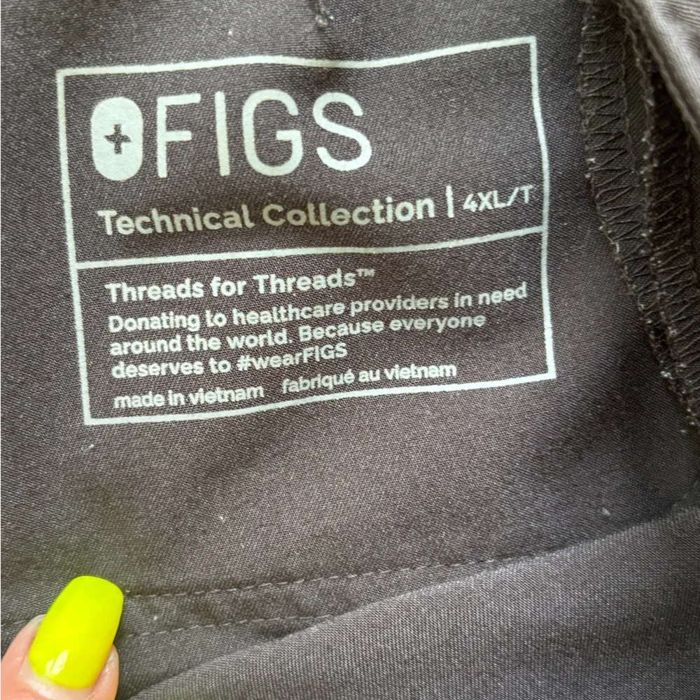 Figs Livingston‎ Scrub Pants 4XL Tall nurse workwear hospital - Image 5