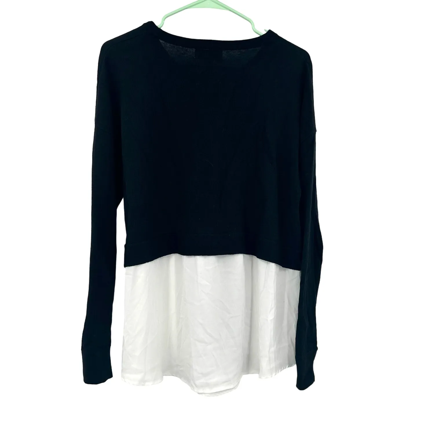 Charlie Paige Size L NWT New with Tags Tie‎ Waist Shirt Dress Black and White - Image 2